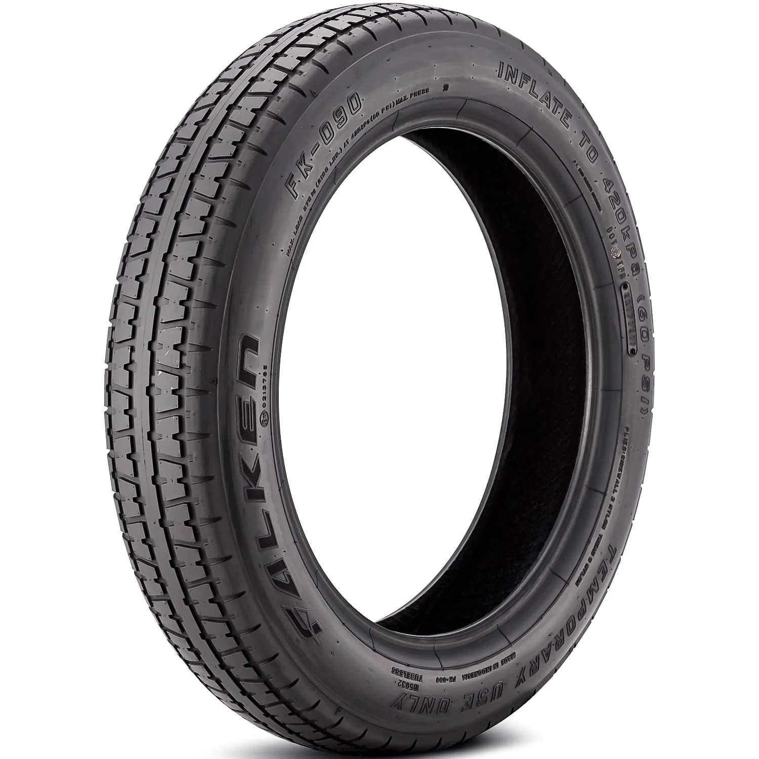 FK-090 T125/70D17 98M Temporary Spare Tire – Compact Emergency Replacement Tire