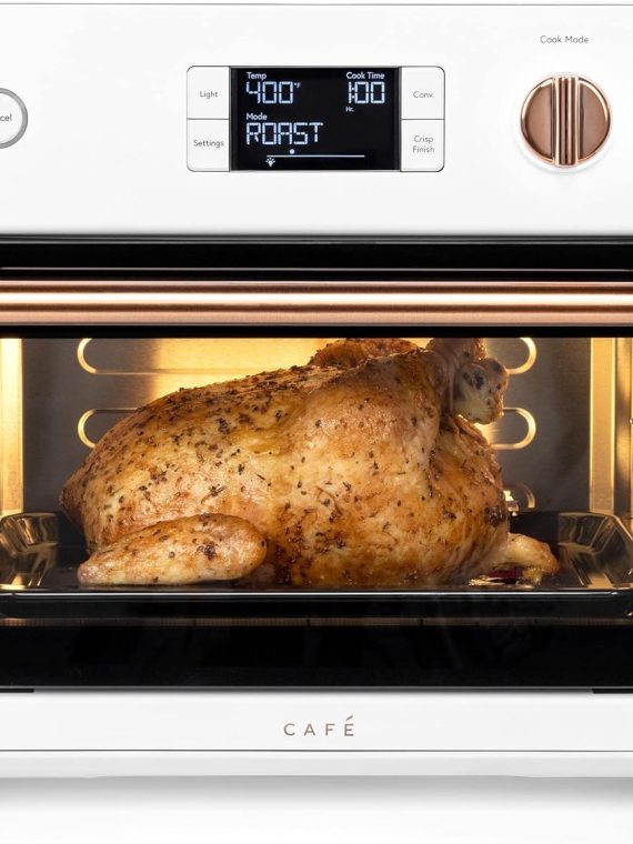 2025 Matte White Oven with Air Fry, 14-in-1 Cooking Modes, Wifi-Enabled