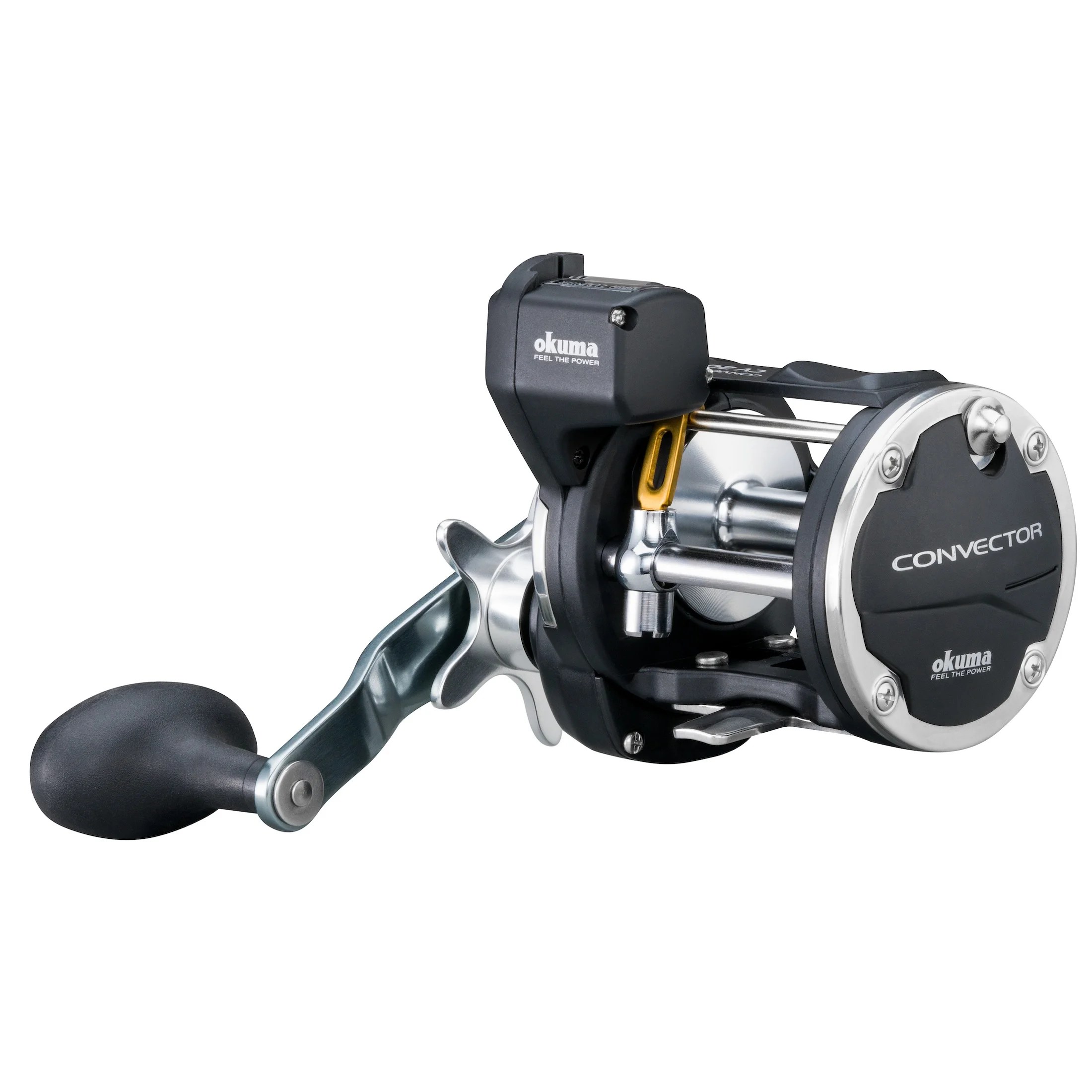 Okuma Fishing Tackle Convector Linecounter Reel, 5.1 1, 2BB+1RB, 16.5oz