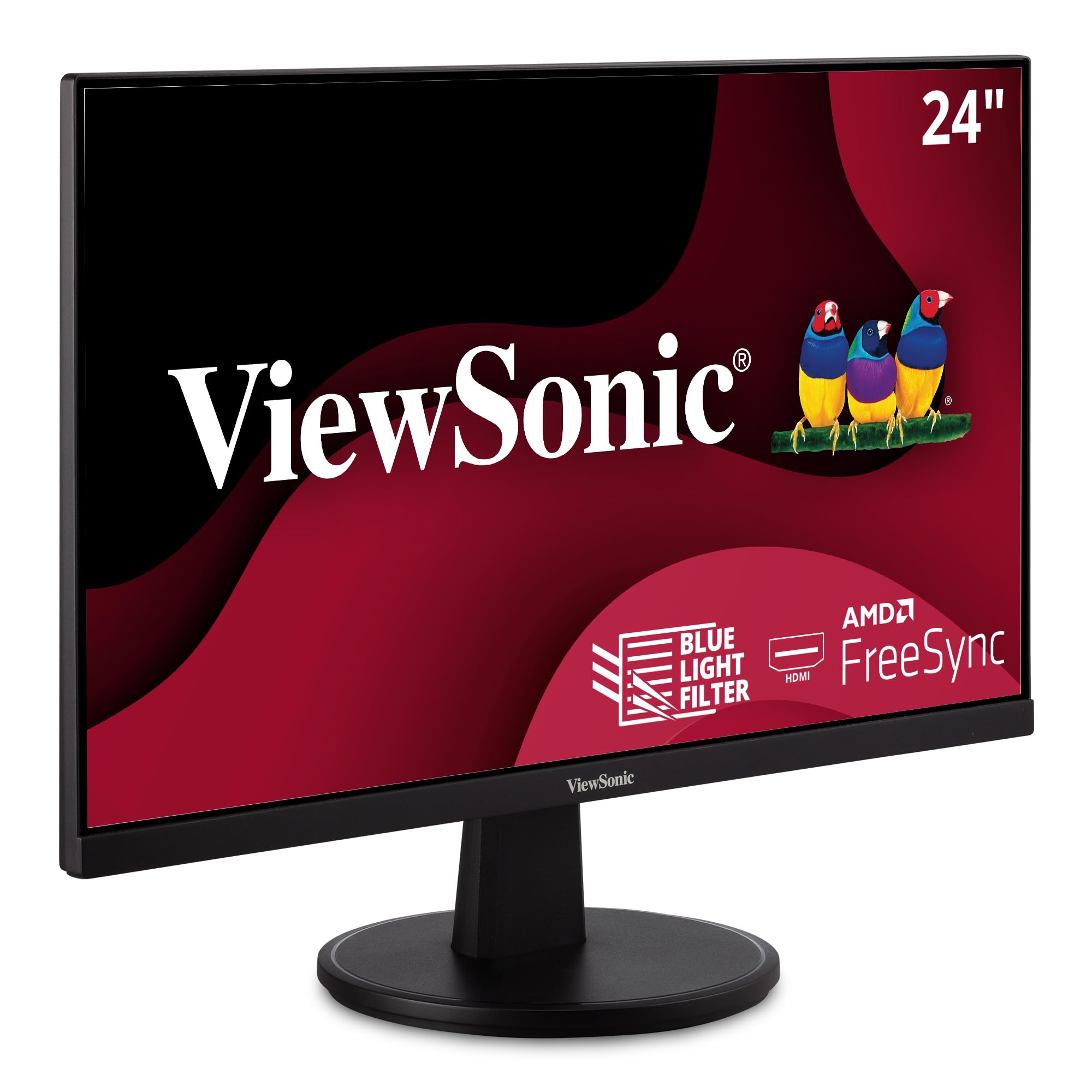 ViewSonic VA2447-MH 24 Inch Full HD 1080p Monitor with 100Hz