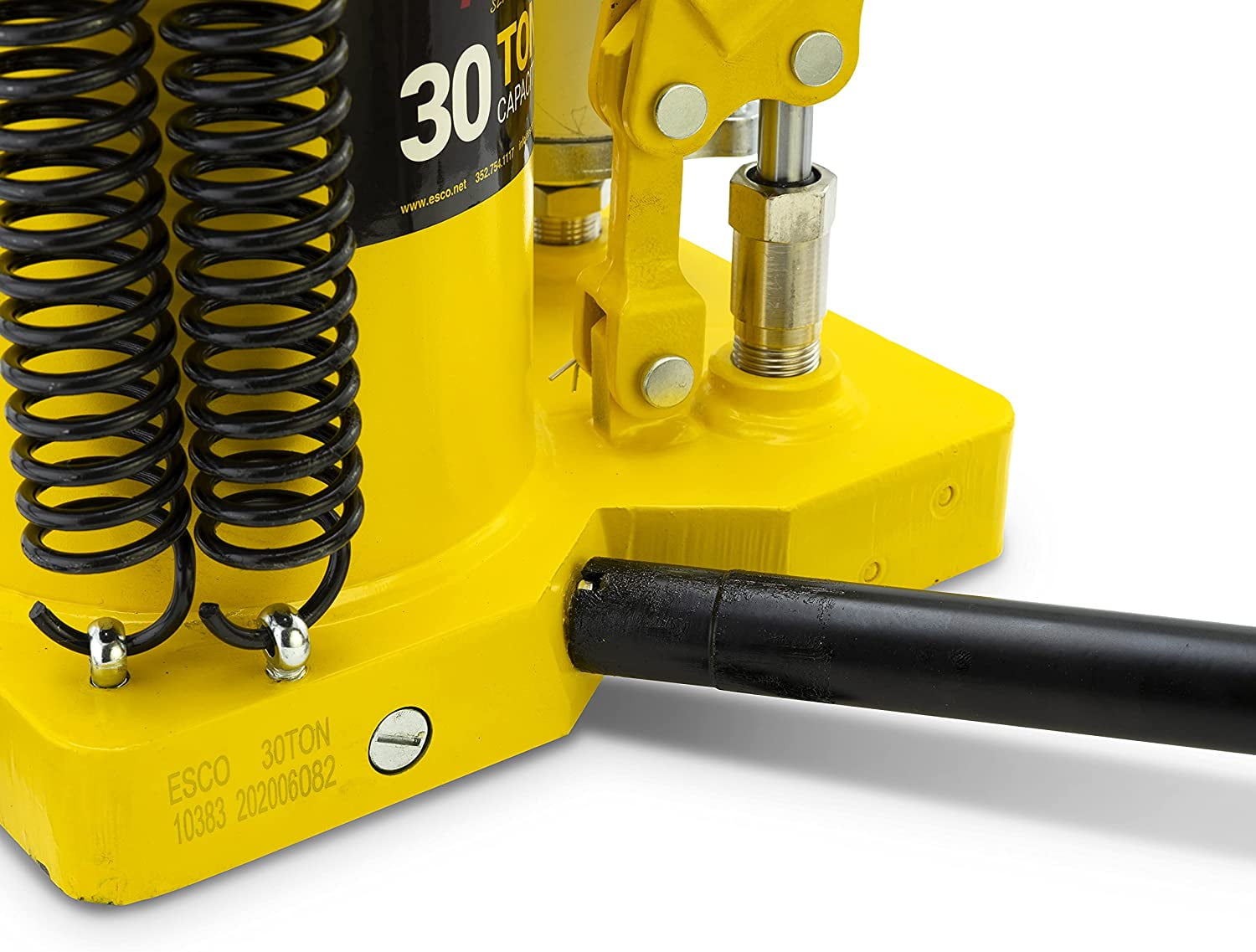 ESCO 30 Ton Pro Series Air Hydraulic Bottle Jack – Heavy Duty Lifting for Automotive and Industrial Use