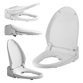 2025 USPA 6800 Luxury Electric Bidet Seat for Elongated Toilets in White USPA6800-E