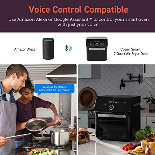 Air Fryer 6.8Qt, Dual Blaze with 360 ThermoIQ Tech