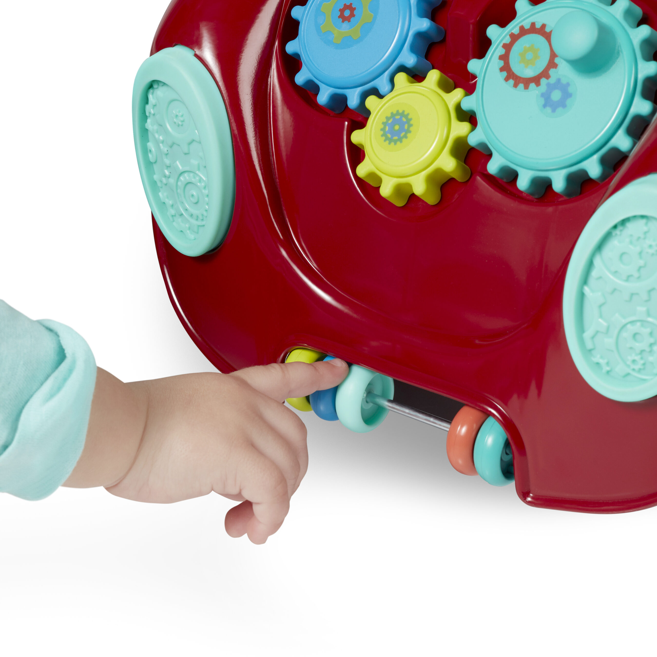 Busy Buggy, Ride-on and Push Walker, Red