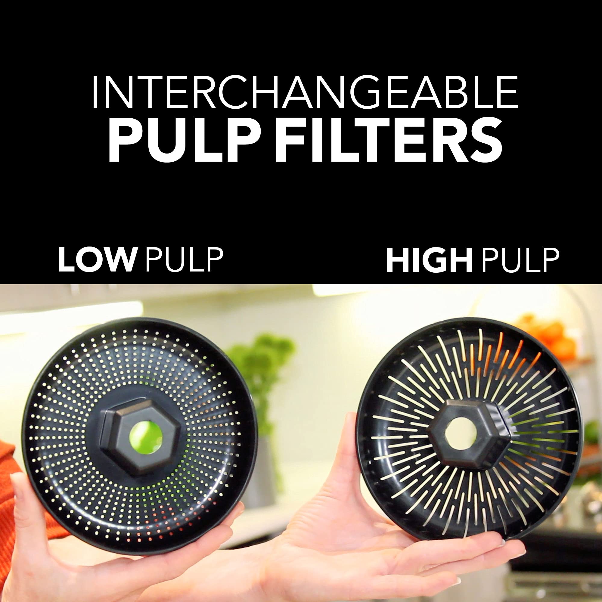 Vinci Hands Free Electric Citrus Juicer, 1-Button Juicer Machine