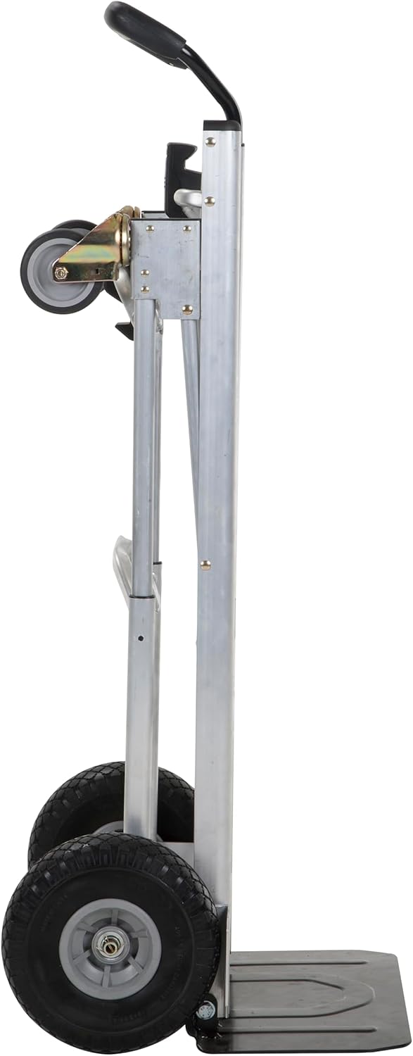 4-in-1 Folding Series Hand Truck with Flat-Free Wheels