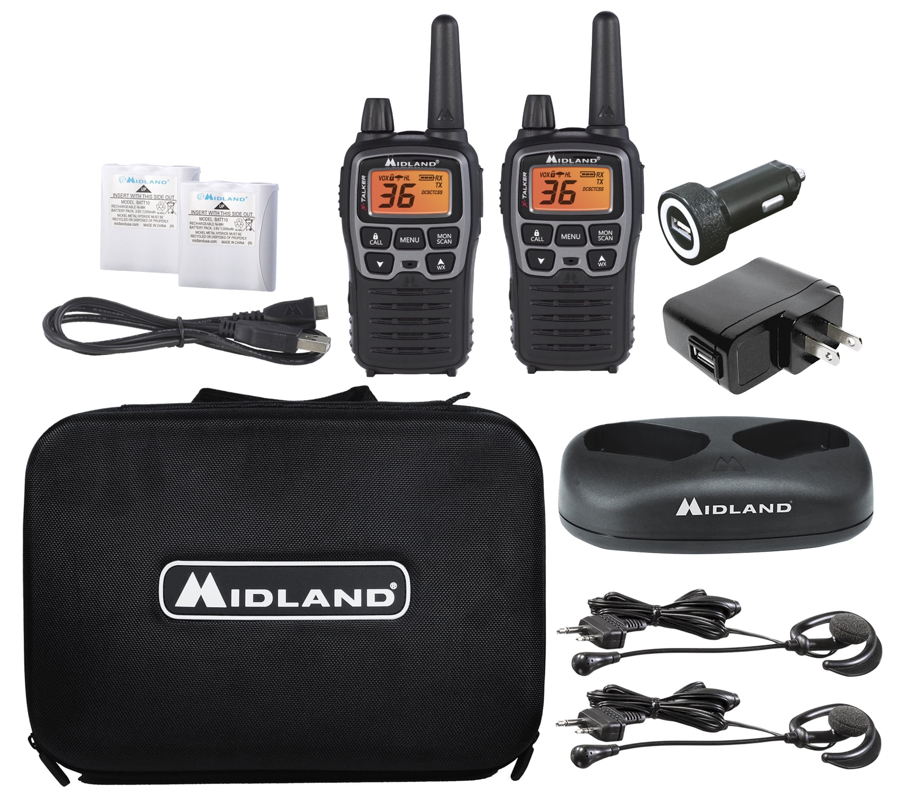Midland X-Talker T77VP5 Extreme Dual Pack Walkie Talkies