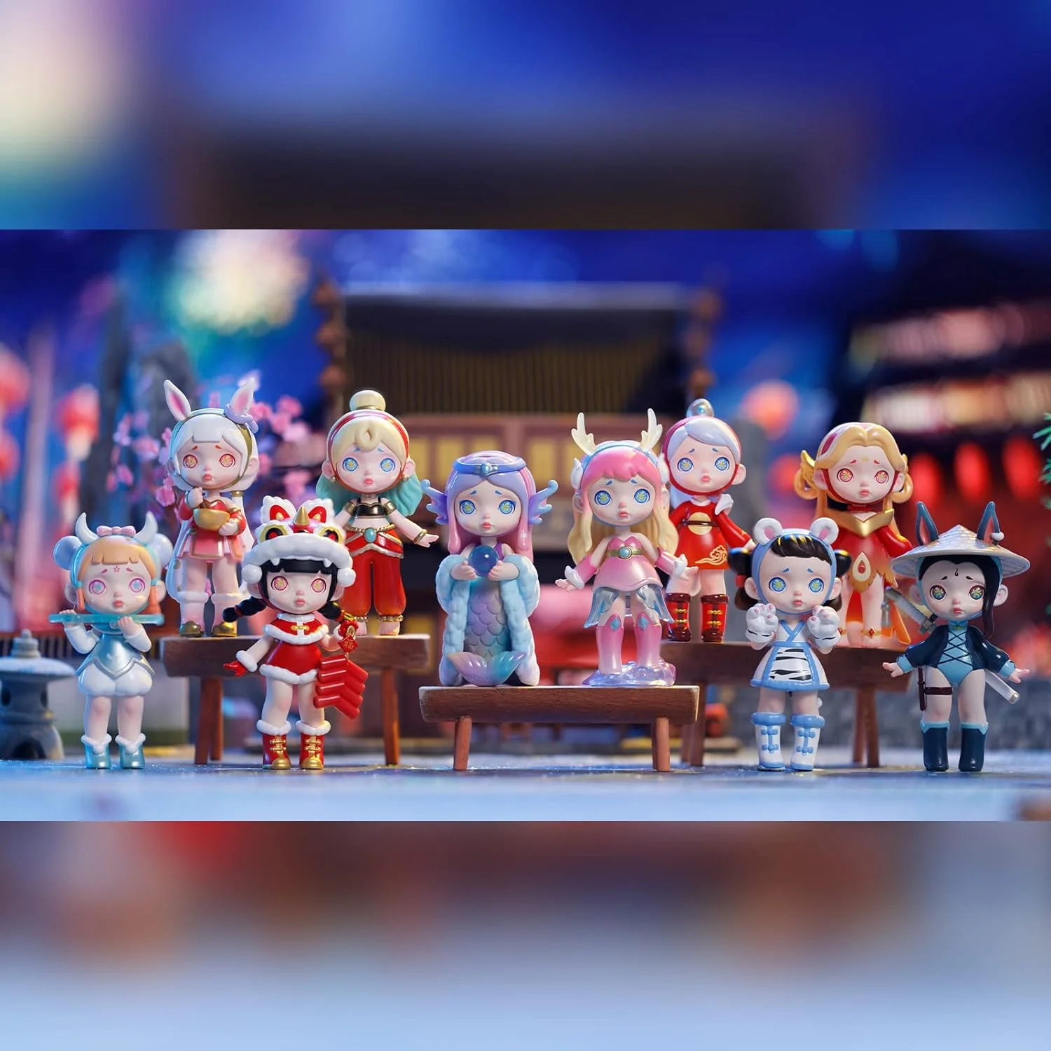 2025 12-Pack Blind Box, Fashion Trendsetters Series Cute Blind Box Action Figures Popular Collectible Toys Birthday Halloween Christmas Gifts