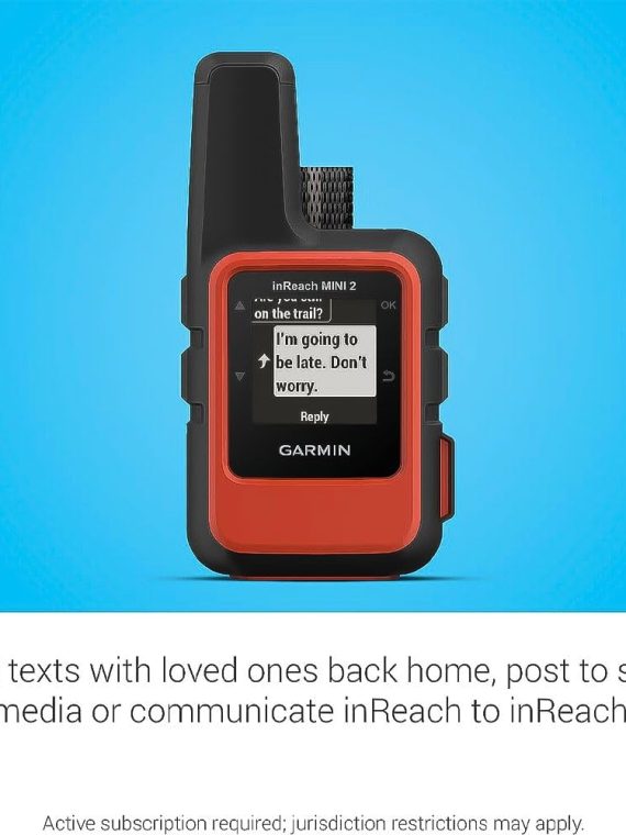 2025 inReach Mini 2  Lightweight and Compact Satellite Communicator  Hiking Handheld  Orange – 010-02602-00