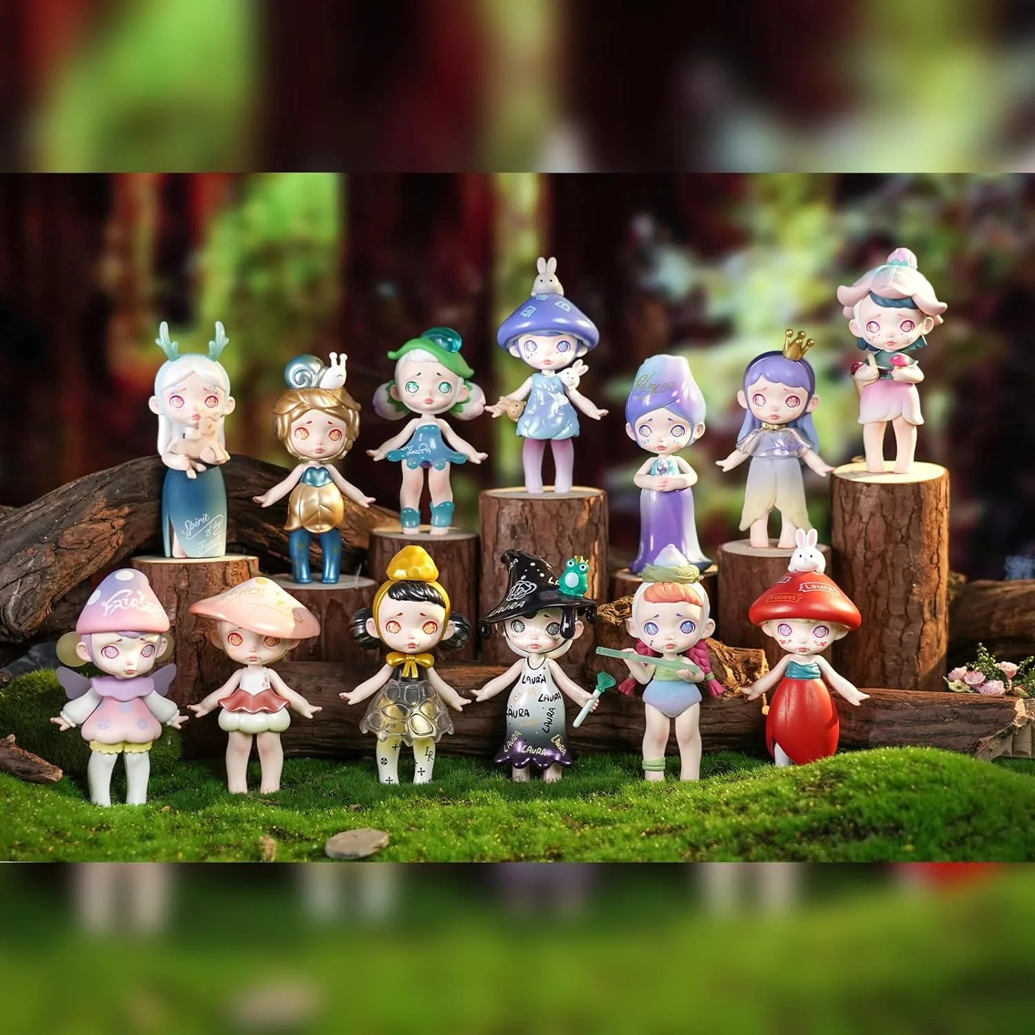 2025 12-Pack Blind Box, Fashion Trendsetters Series Cute Blind Box Action Figures Popular Collectible Toys Birthday Halloween Christmas Gifts