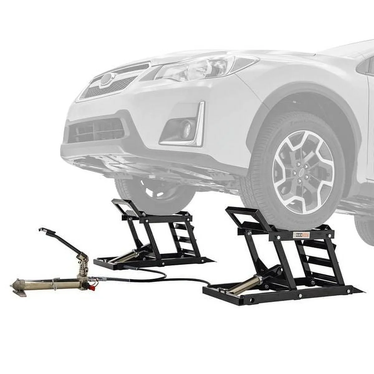 Widow Hydraulic Car Lift with Ramp - 3,000 lb. per pair Capacity