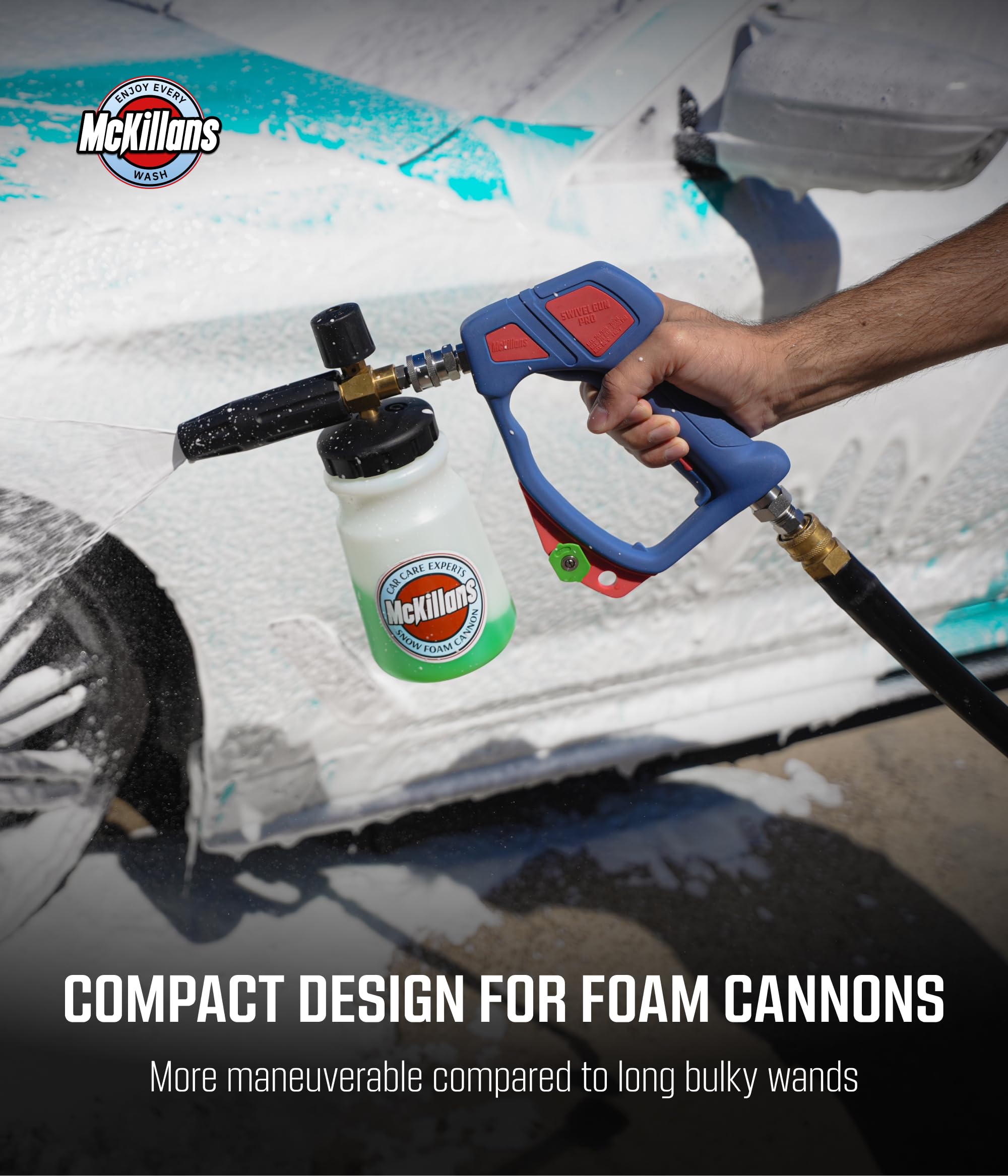 McKillans Swivel Gun Pro - Swivel High Pressure Water Handle