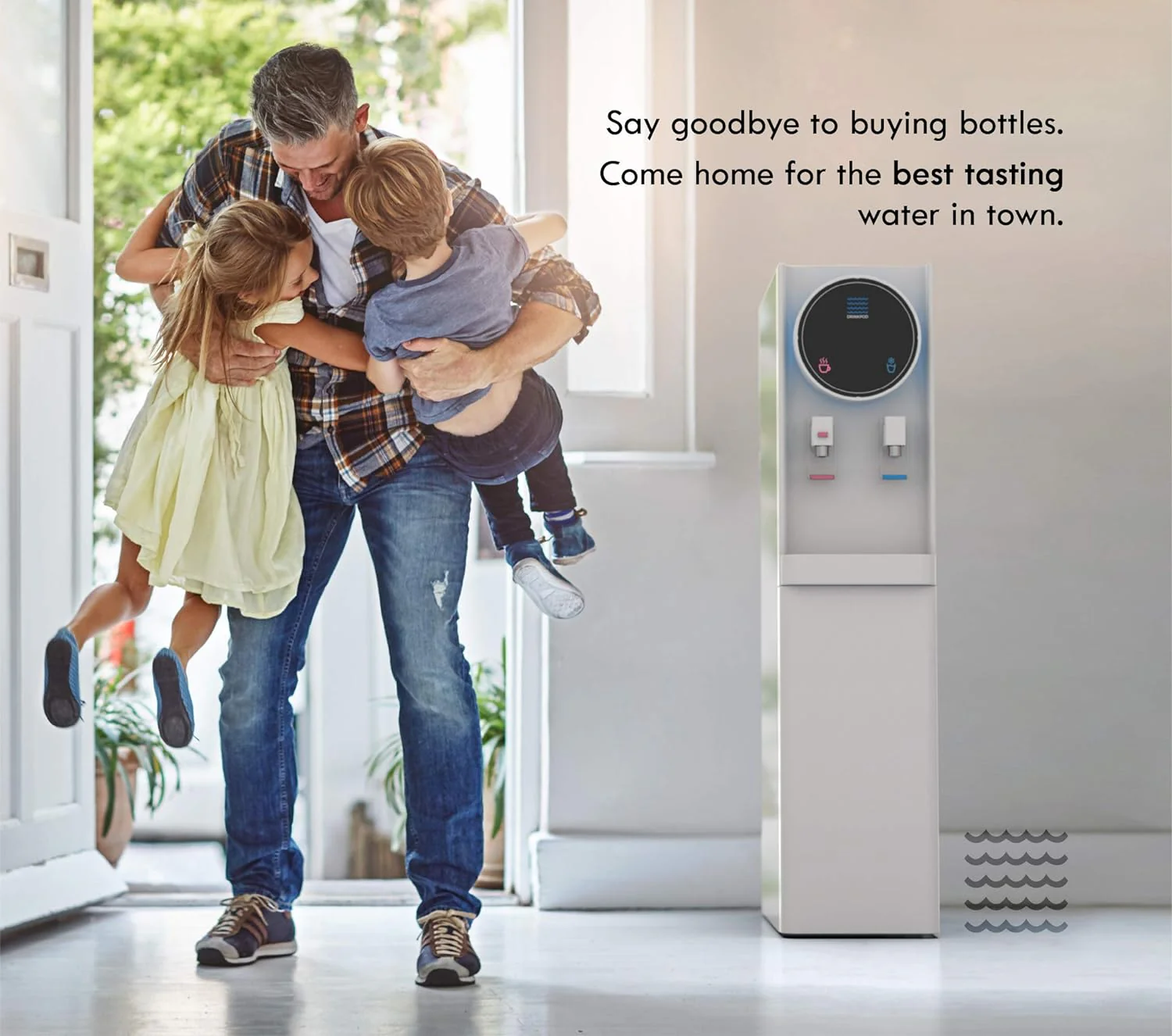 2025 Bottleless Water Cooler Hot and Cold Water Dispenser for Offices & Homes