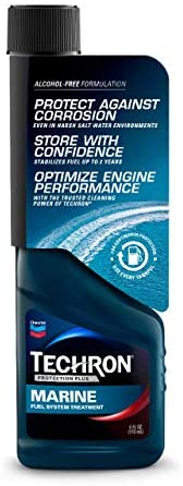 Chevron Techron Protection Plus Marine Fuel System Treatment, 10 oz, Pack of 1