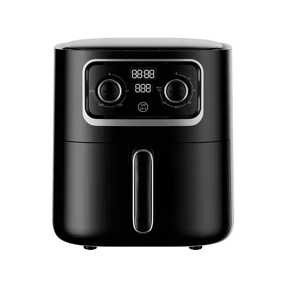 11 Qt Oil-Free Air Fryer 1400 W Visual Cooking Window Touch Control
