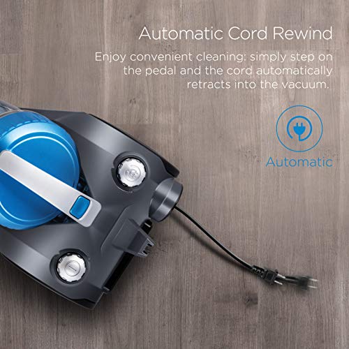 Eureka WhirlWind Bagless Canister Vacuum Cleaner, Lightweight Vac for Carpets