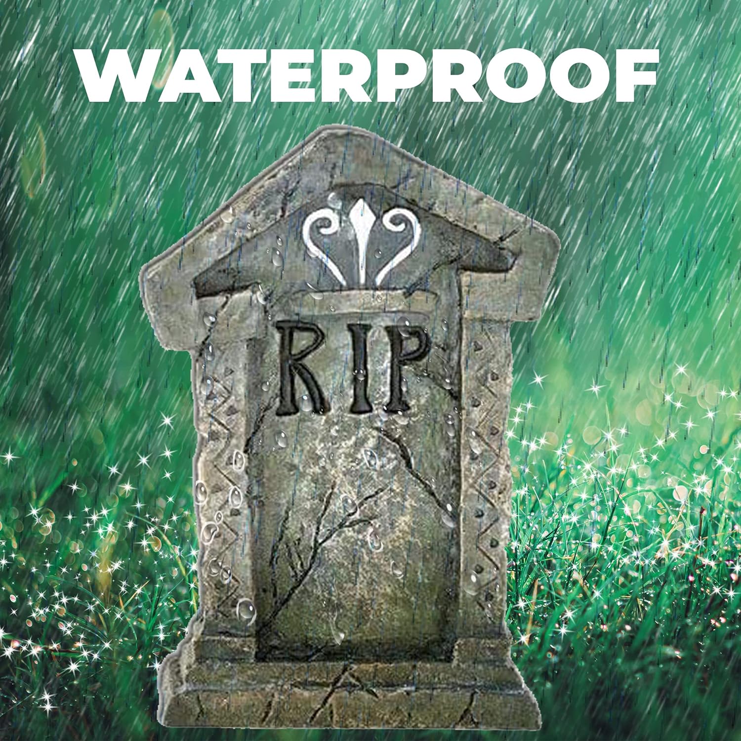 2025 12 Halloween Tombstones for Halloween Cemetery