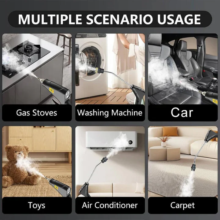 2500W High Pressure Steam Cleaner with Gloves