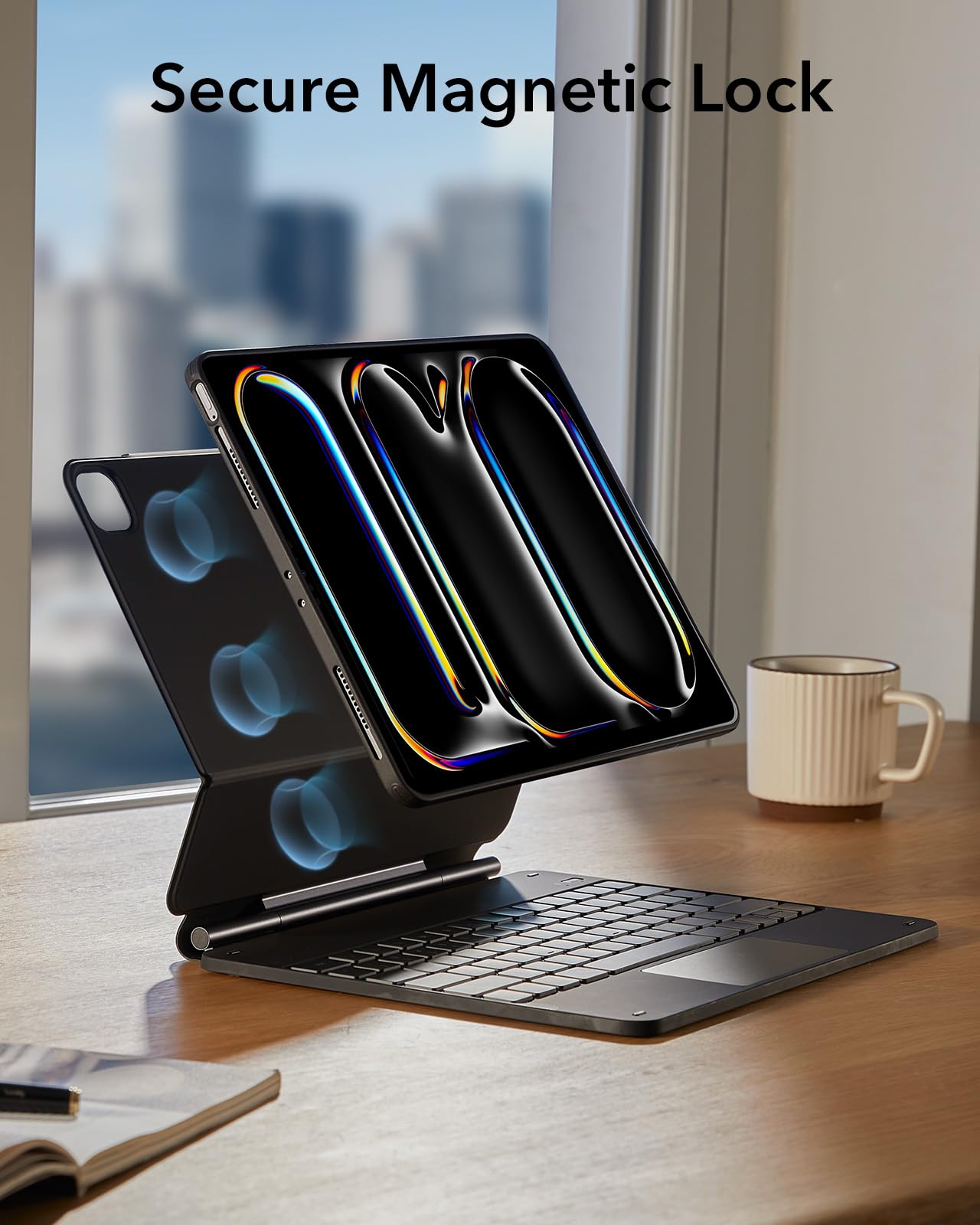 ESR iPad Pro 13 Inch Case with Keyboard (M4, 2024)