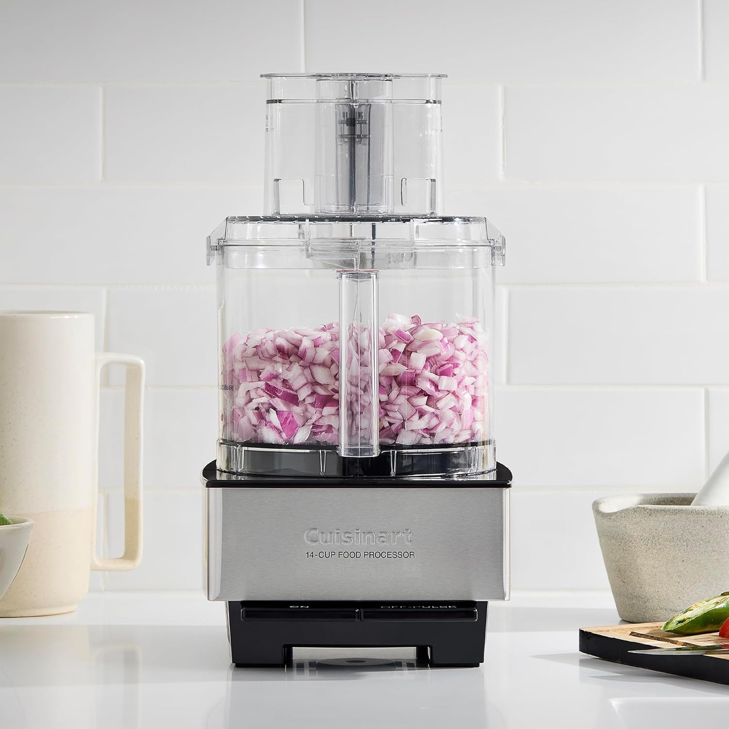 Food Processor 14-Cup Chopper for Dicing & Pureeing