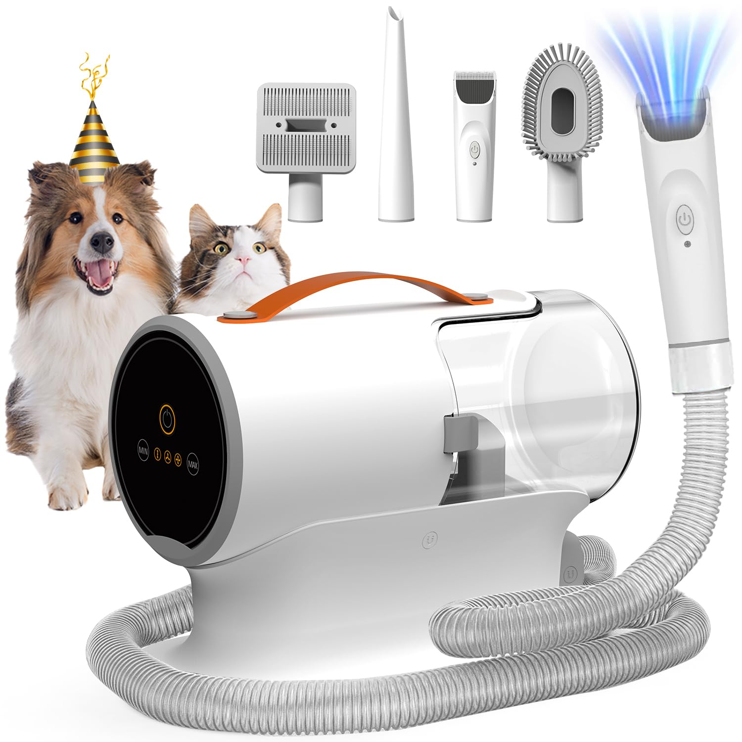 FIXR 12000pa Suction Dog Hair Vacuum with 2l Dust Cup