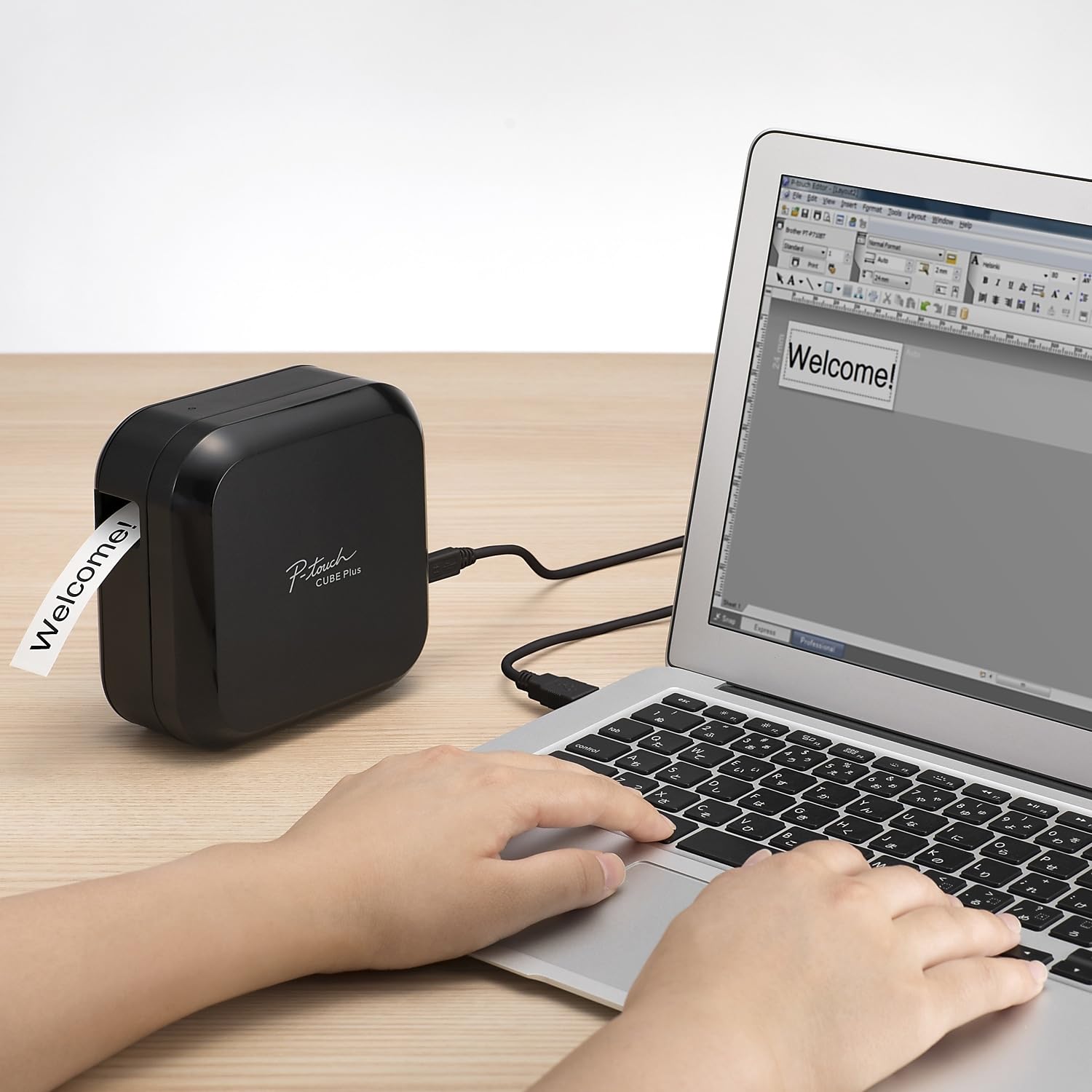 Brother P-touch CUBE Plus Bluetooth Label Maker
