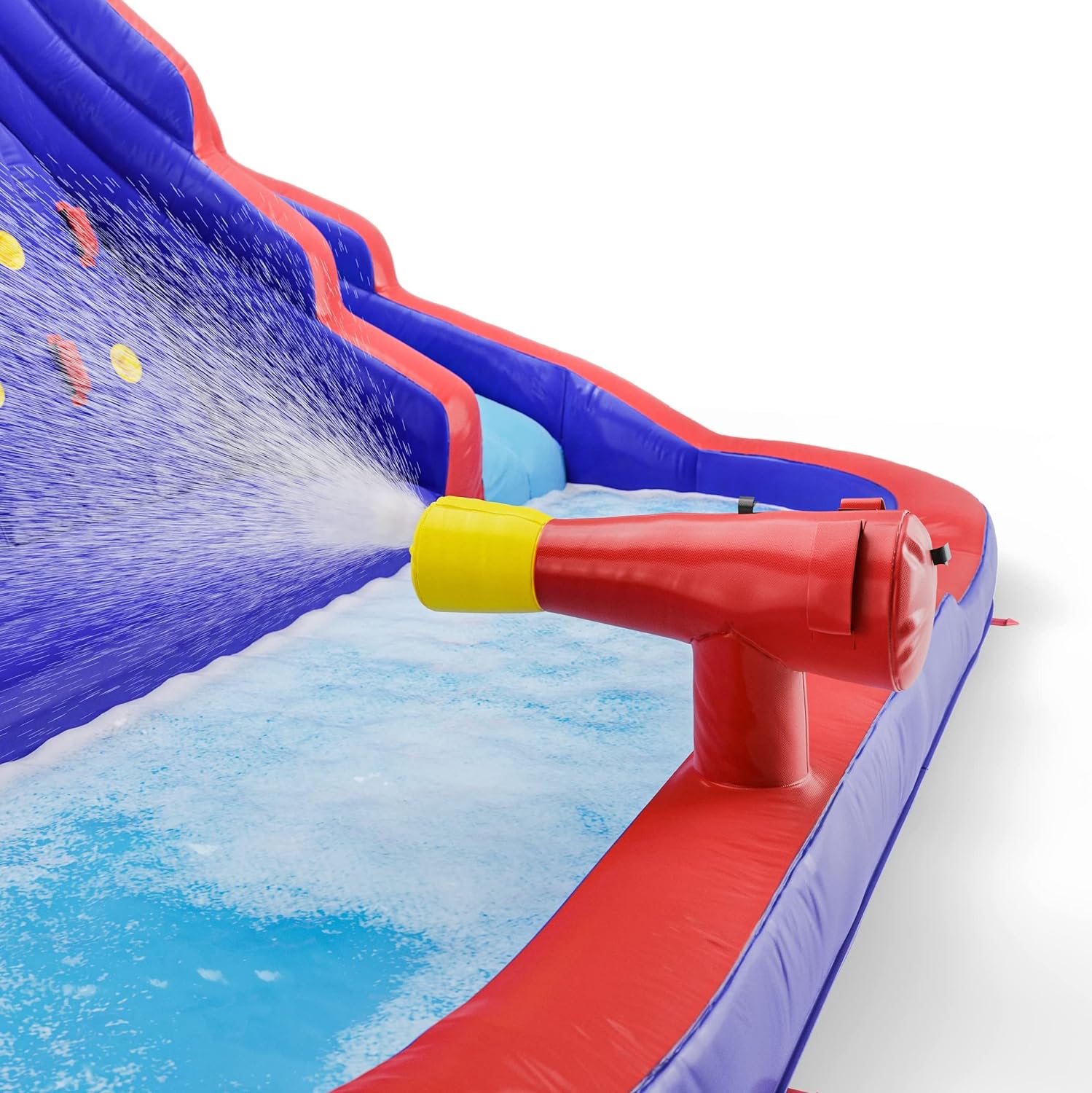 Inflatable Water Slide| Water Bounce House Waterslide for Backyard, Kids and Adults | Inflatable Water Park with Air Pump & Carrying Case