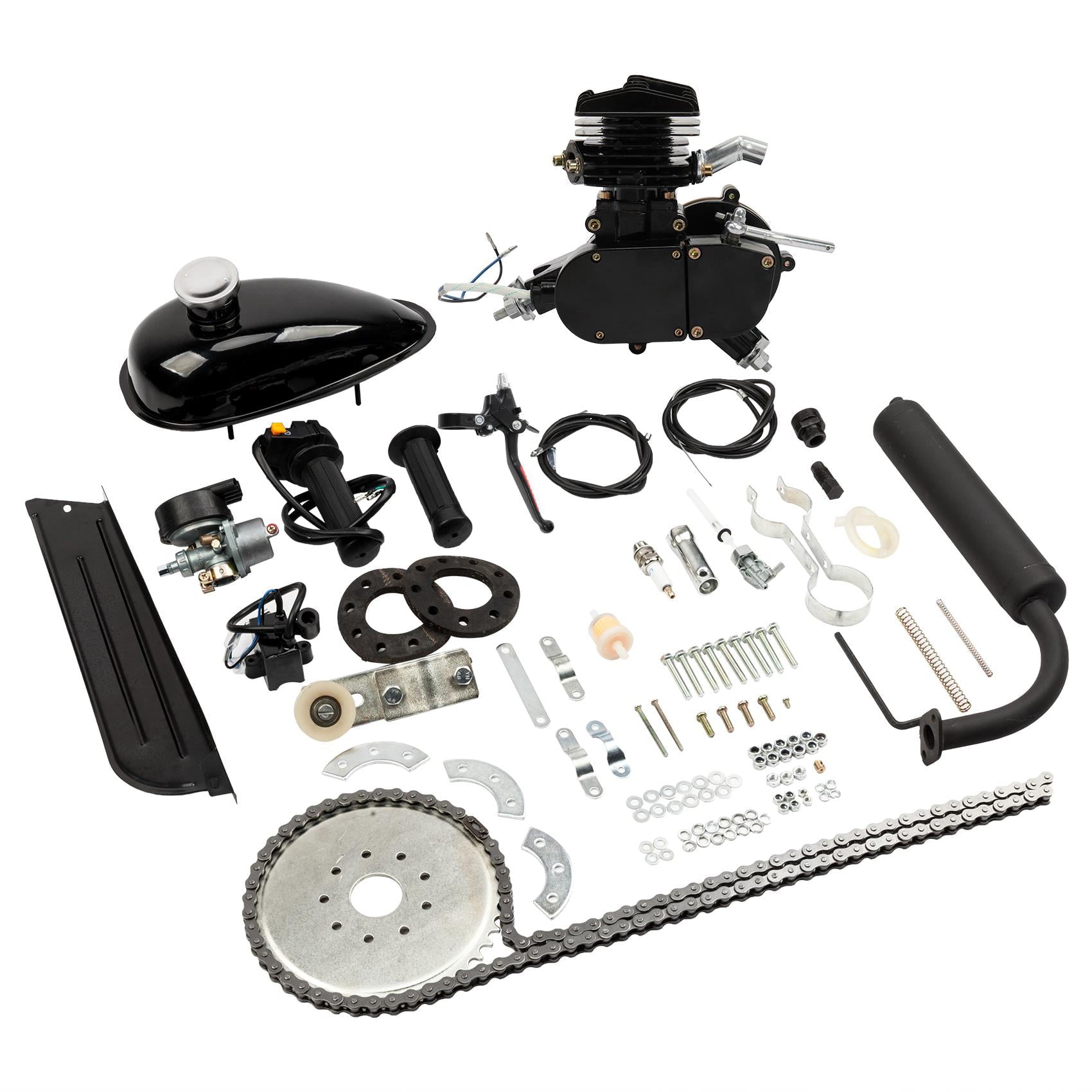 2025 Zimtown 2-Stroke 80cc Motor Gas Engine Kit for Motorized Bicycle Cycle Bike Engine kit