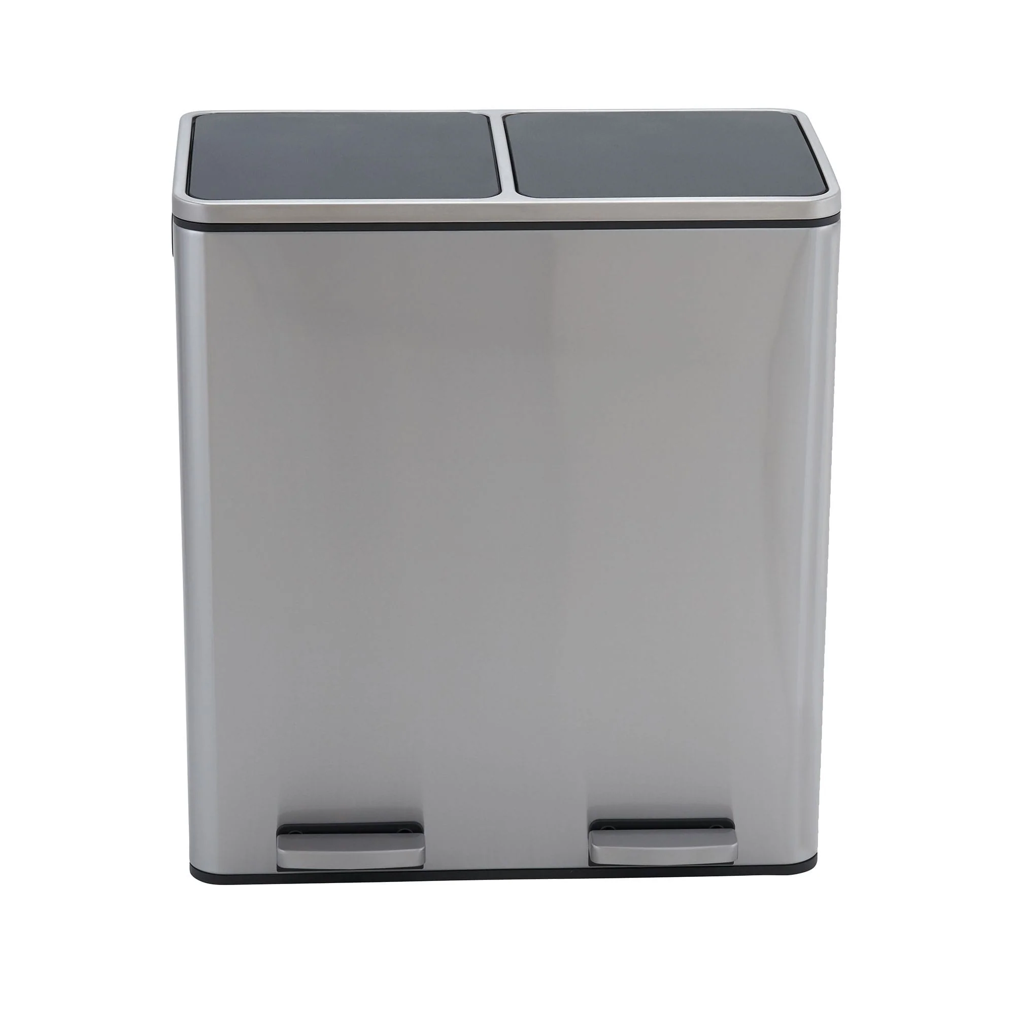 Household Essentials Dual Compartment Trash Can