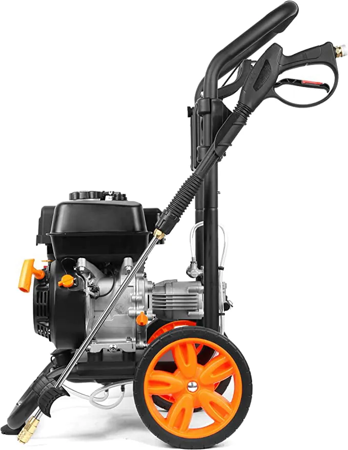 Gas Pressure Washer, 3400 PSI, 2.7 GPM, 212cc Engine, CARB Compliant