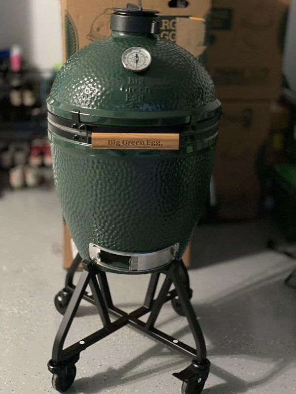 2025 brand new big green egg grill smoker with new accessories