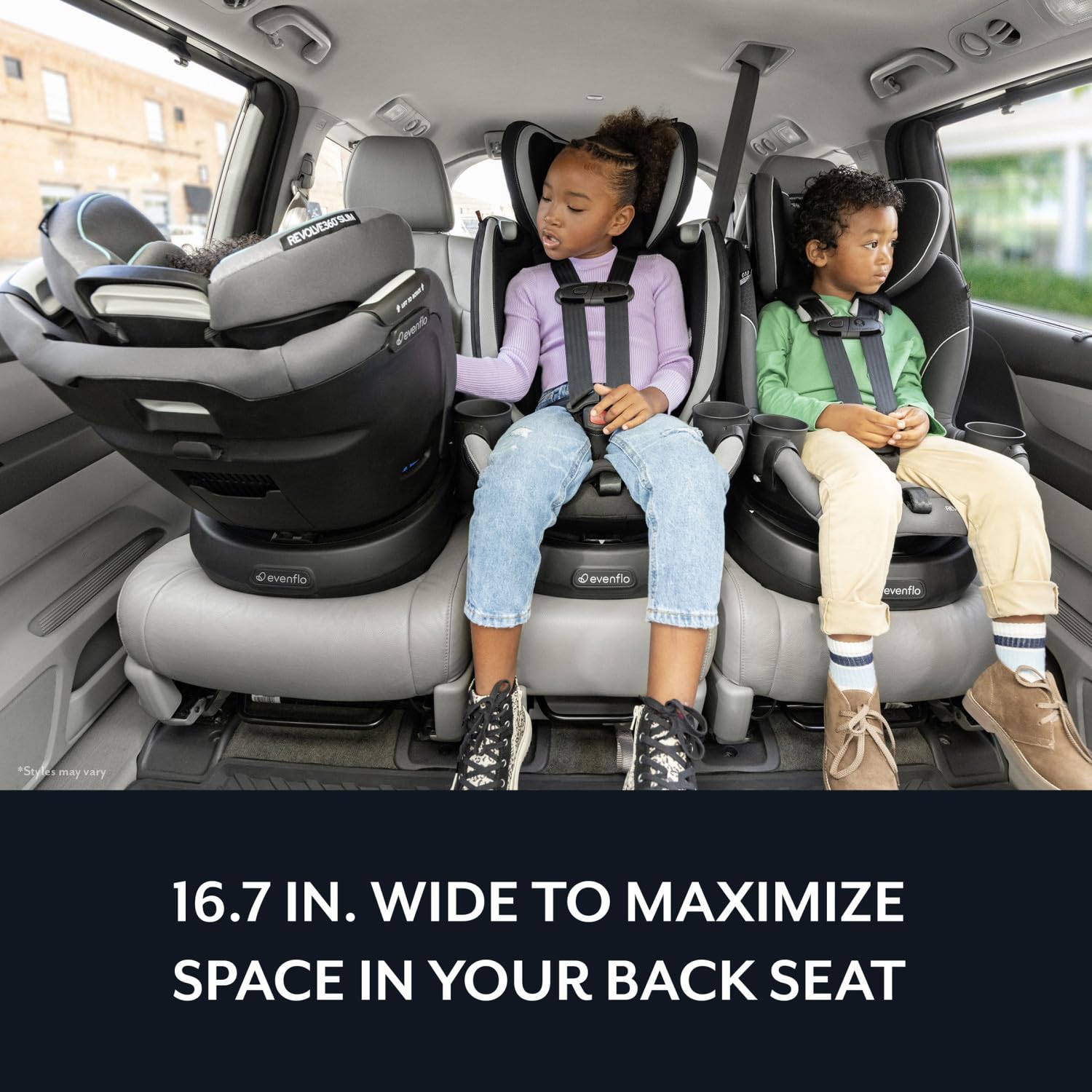 Revolve360 Slim 2-In-1 Rotational Car Seat
