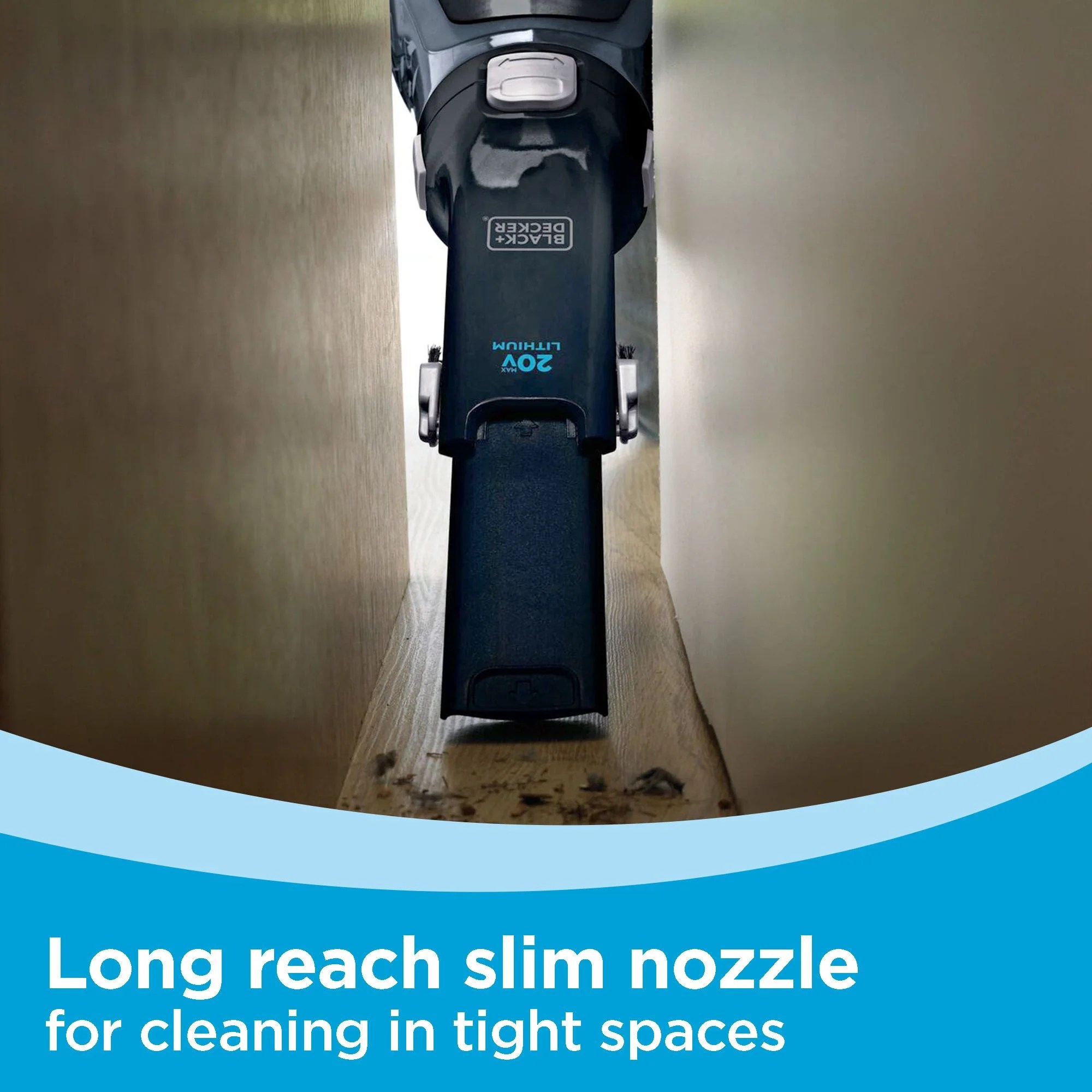 BLACK+DECKER 20V MAX* Lithium Handheld Vacuum, BDH2000L