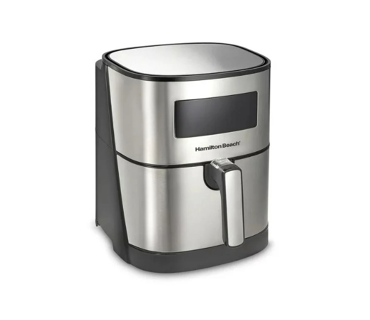 Hamilton Beach Digital Air Fryer, 5.8 Quart Capacity, Nonstick, Stylish Stainless Steel, 35075