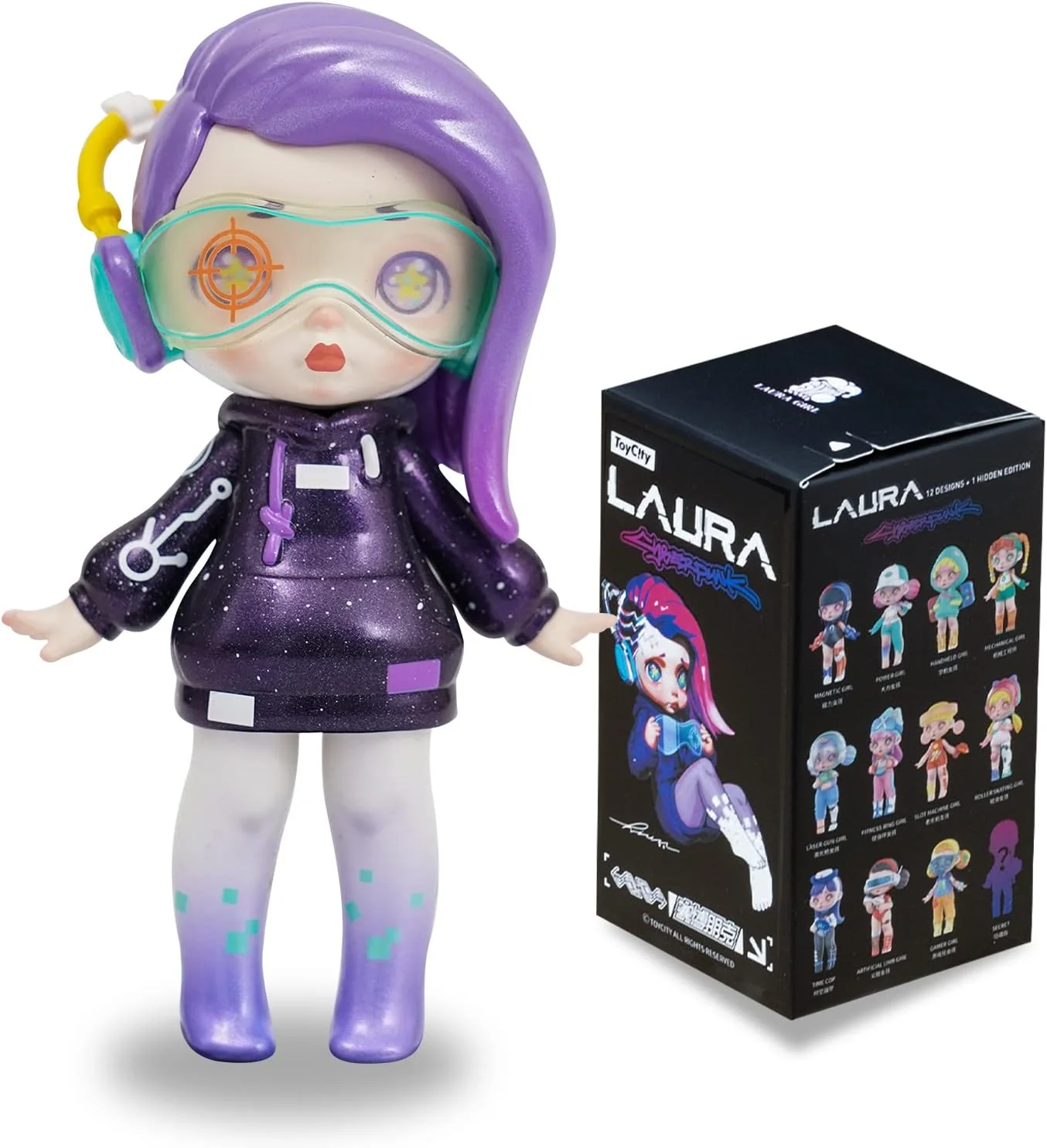 2025 12-Pack Blind Box, Fashion Trendsetters Series Cute Blind Box Action Figures Popular Collectible Toys Birthday Halloween Christmas Gifts