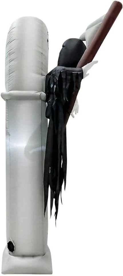2025 Halloween Inflatable Grim Reaper's Arch, 7.8 ft.