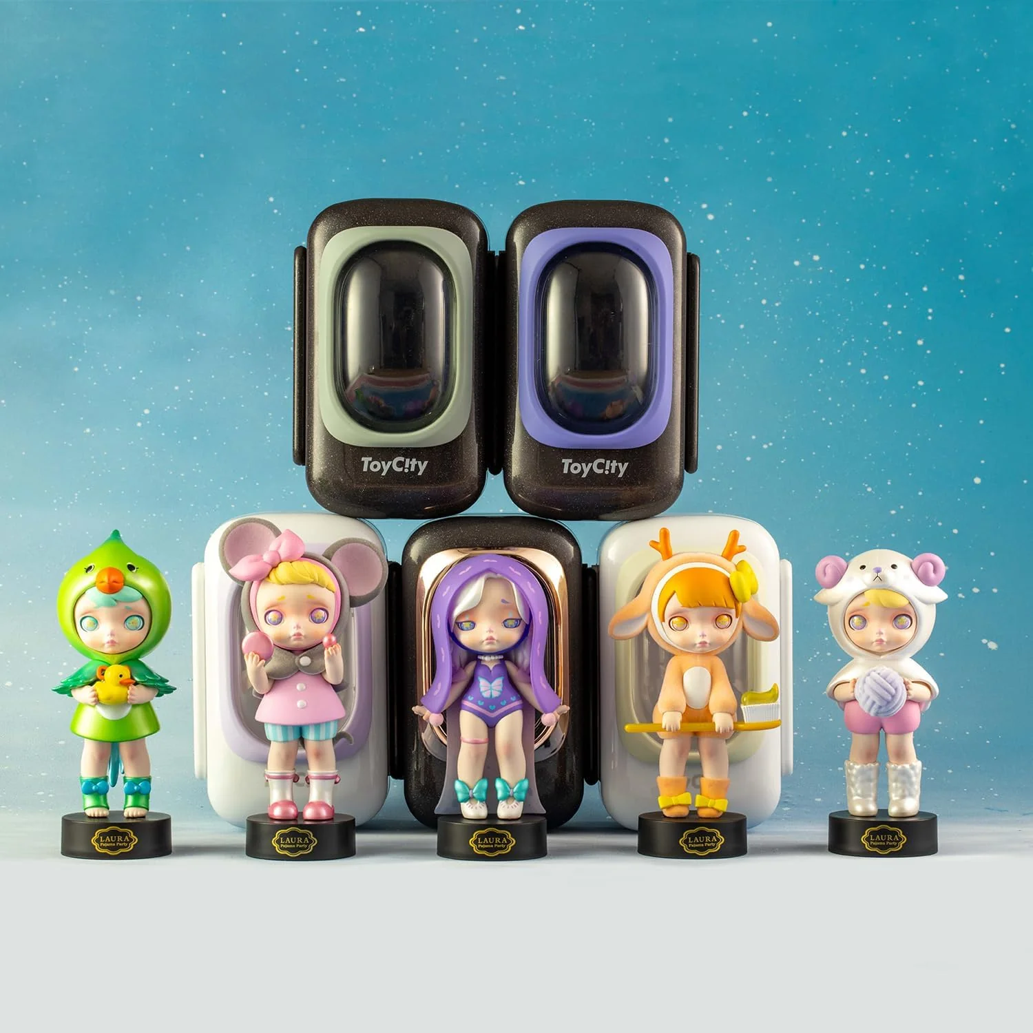 2025 12-Pack Blind Box, Fashion Trendsetters Series Cute Blind Box Action Figures Popular Collectible Toys Birthday Halloween Christmas Gifts