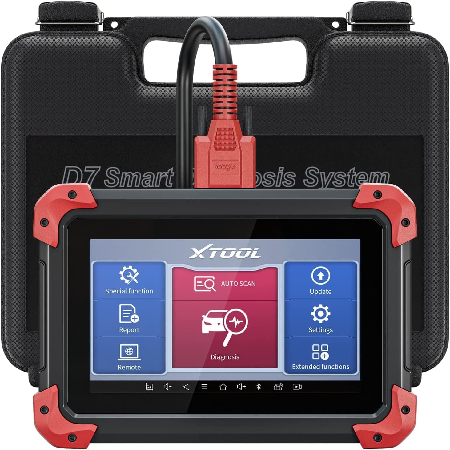 2025 MS909 Automotive Scanner with ECU Coding, Active Tests, All System Scan, 36+ Resets, Android 10, 3-Year Updates