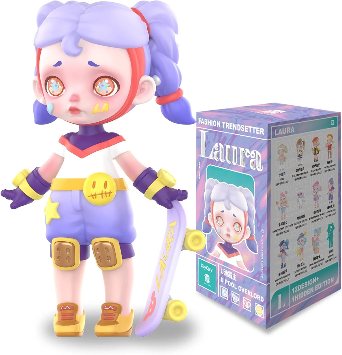 2025 12-Pack Blind Box, Fashion Trendsetters Series Cute Blind Box Action Figures Popular Collectible Toys Birthday Halloween Christmas Gifts