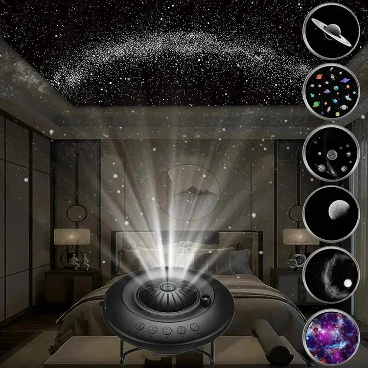 Galaxy Projector with Planetarium Effects