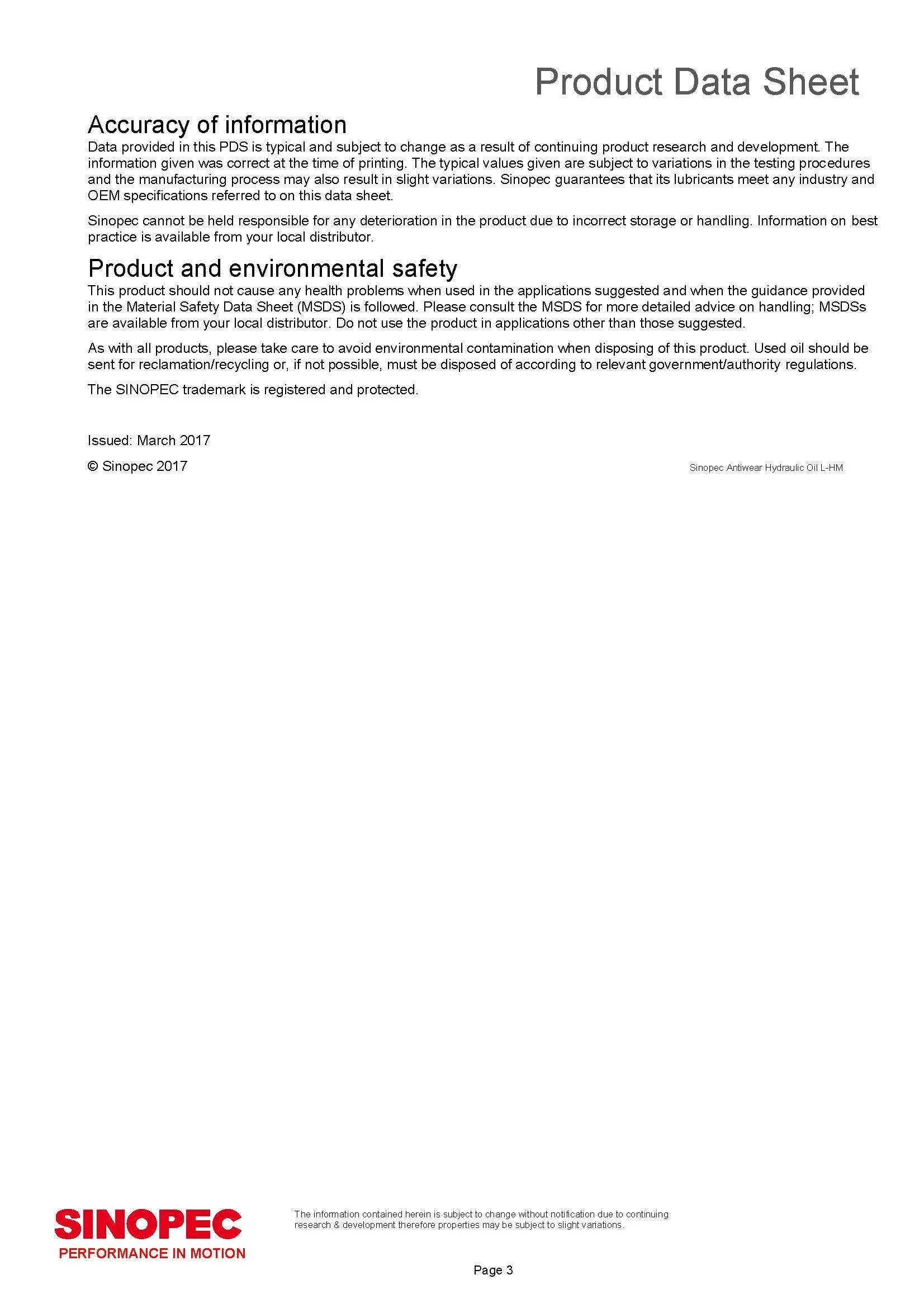 Premium Anti-wear Hydraulic Oil Fluid - 55 Gallon Drum (200L - 52.83 GAL)