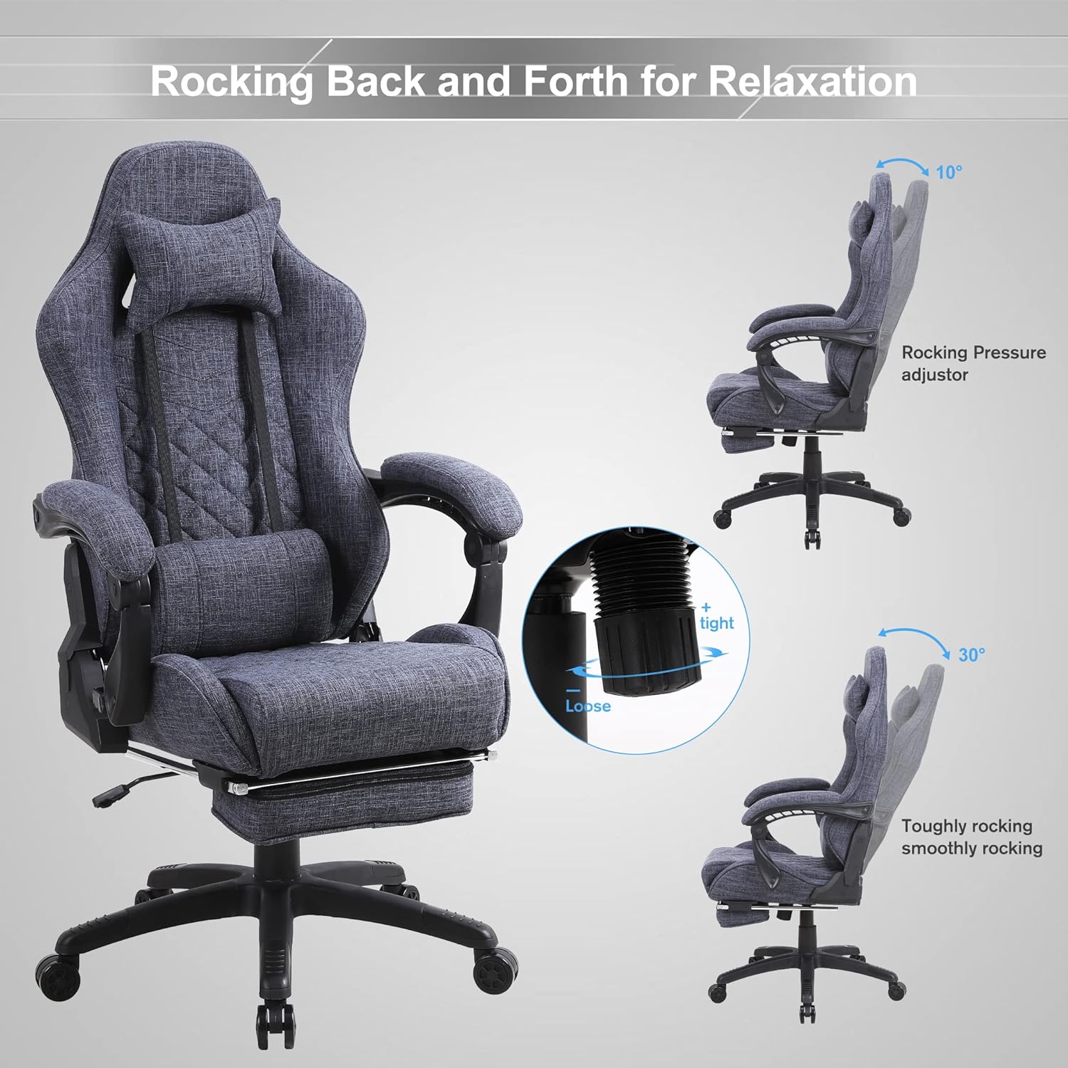 2025 Classic PU Leather Large and Tall Ergonomic Computer Chair