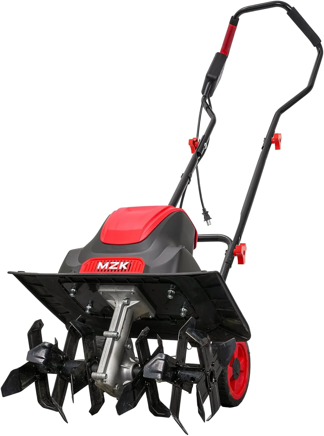 MZK 18-Inch 13-Amp Corded Electric Cultivator with Adjustable Wheels
