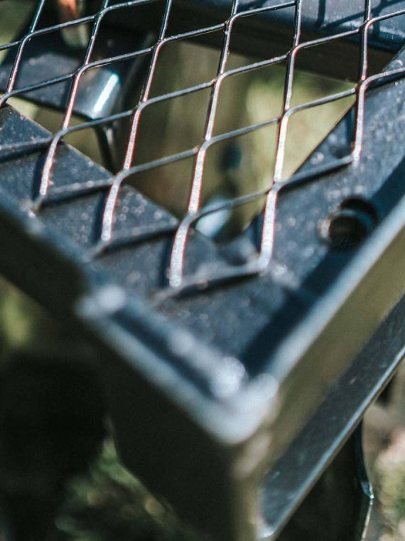 2025 Distributors Inc. 4-Ft Notched Disc Harrow Attachment Pull Behind for ATV and UTV 2-in Towball Hitch NO250072