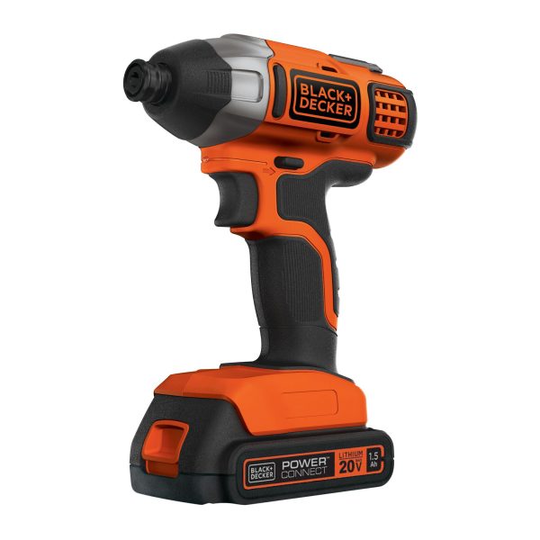 20-Volt MAX* Lithium-Ion Cordless Impact Driver, BDCI20C