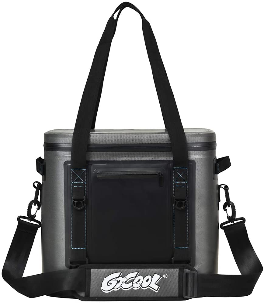 30-Can Portable Cooler Bag, Insulated Soft Camping Cooler