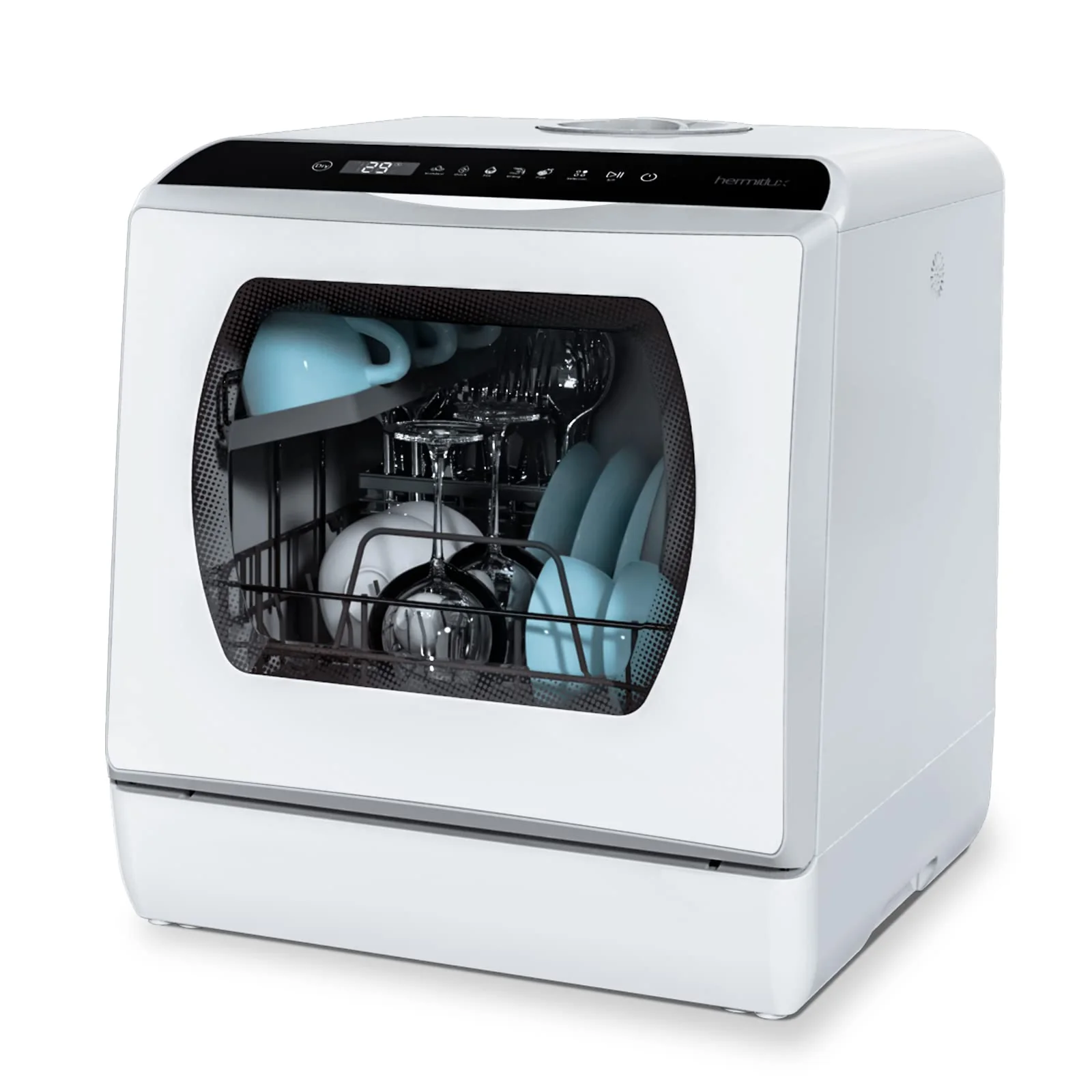 Countertop Dishwasher With 5-Liter Built-in Water Tank