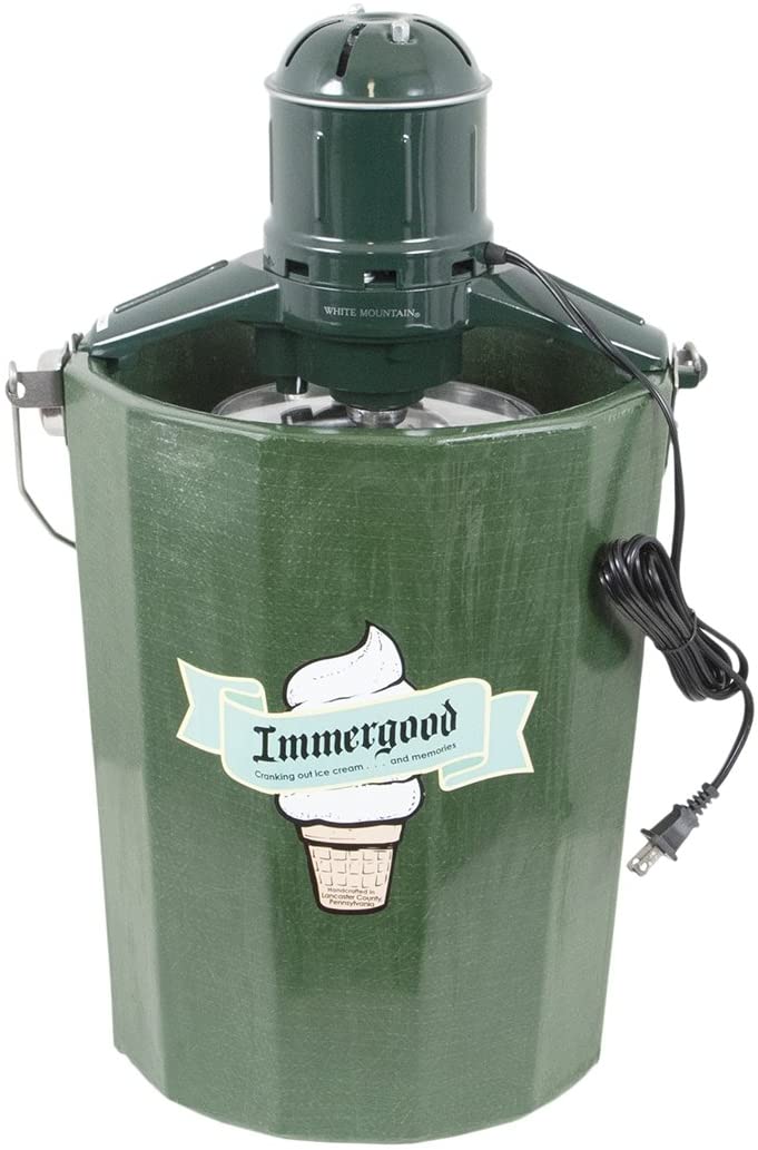 6 qt. – Old Fashioned Ice Cream Maker w/Motor