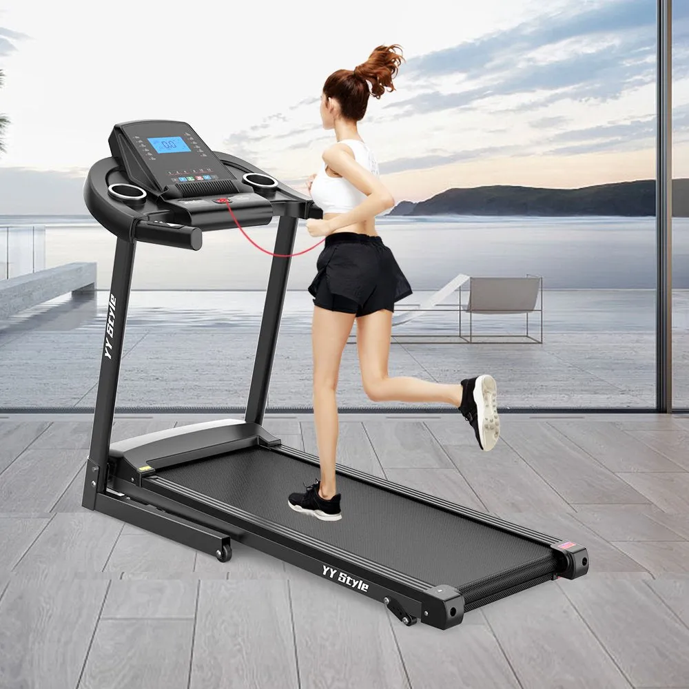 YY Style Folding Treadmills for Home with 265Lb Capacity Bluetooth and Incline