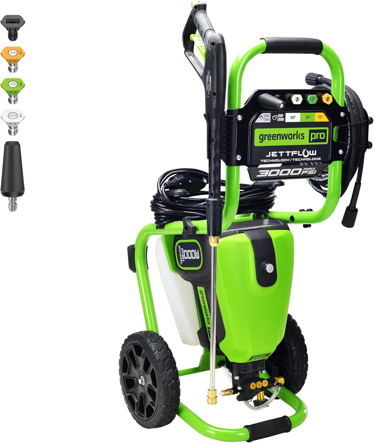 Pro Brushless 3000 PSI Electric Pressure Washer